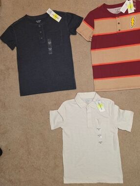 NWT Epic Threads Big Boys Shirt Bundle Size M(10/12)